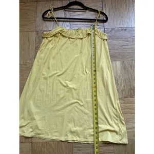 Sezane 100% Cotton Darcy Dress, Size S, Sunset Yellow, VGUC thumbnail 11