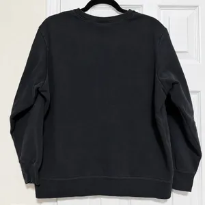 Nike Glam Dunk Gold Chain Crewneck Sweatshirt Black Gold Graphic Small thumbnail 4