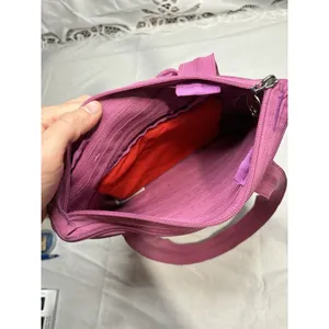 Zipit Pink‎ Zipper Shoulder Bag with Eyes | Quirky Novelty Tote Purse | 11x9" thumbnail 7