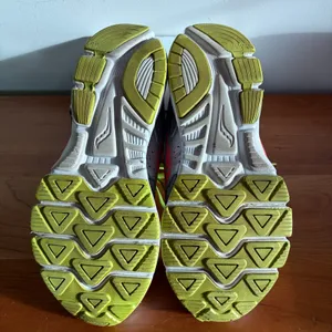 Saucony Womens Running Shoes Grey Coral Neon Yellow Mesh Sneakers 15168-1 Size 9 thumbnail 9