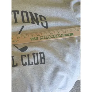 Abercrombie & Fitch Womens Hamptons Social Club Graphic Sweatshirt Gray Medium thumbnail 3