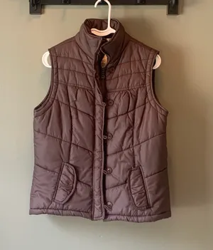 Vanity Vest Brown Size L thumbnail 1