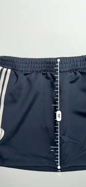 Cute Black & White Striped Side Tie Skirt Athletic Tennis Sport Skirt Size L thumbnail 4