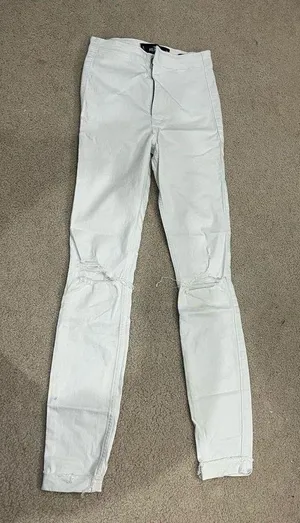 American Eagle White  jeans long thumbnail 4