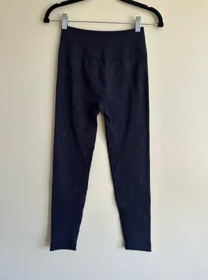 Lululemon Free to Flow 7/8 Leggings Navy Blue thumbnail 4