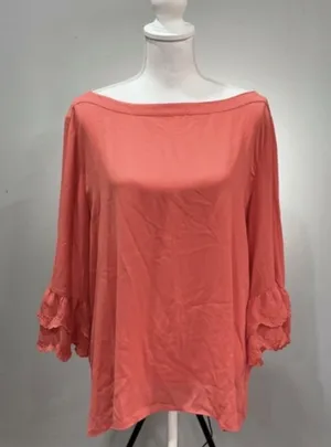 CLEARANCE! Coral LOFT Outlet Blouse Size XL EUC thumbnail 1