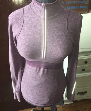 Lululemon 1/4 zip Full Tilt size 6 pullover thumbnail 1