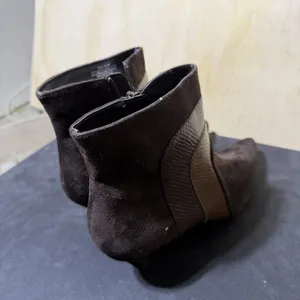 Impo Eila‎ Ankle Boots Women's 8.5 Brown Memory Foam Side Zip Western Booties thumbnail 3