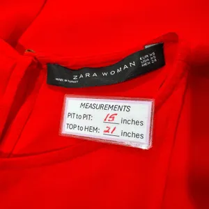 Zara Woman Tank Top Sz XS Red Faux Wrap Sleeveless thumbnail 5