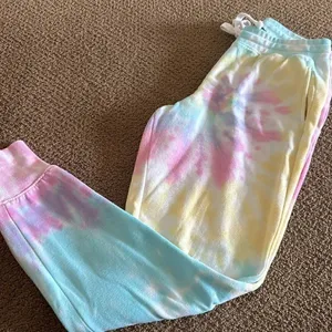 Generation Love Women’s Rainbow Tie Dye Puffy Sleeve Sweatshirt and Sweatpants thumbnail 6