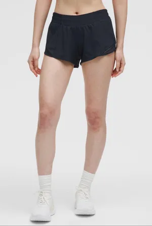 Hotty Lululemon Hot Shorts 2.5" navy blue thumbnail 1