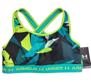 Under Armour Women's Sporty Athletic Workout Racerback Sports Bra Sz 1X NWT thumbnail 1