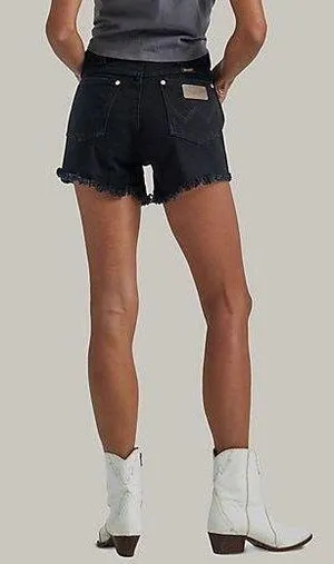 Wrangler Black Jean Shorts thumbnail 2