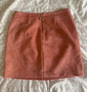 Vero Moda Suede Mini Pencil Skirt thumbnail 1