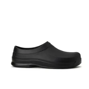 TredSafe Adult Unisex Clogs Sz Womens 5 / Mens 7 Black Caspian Resistant Slip-On thumbnail 7