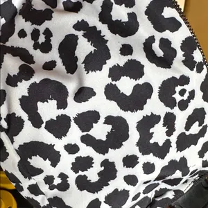 NWT Black & White Leopard Mini Belt Bag | Crossbody Fanny Pack thumbnail 7