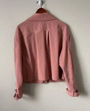 Avec Les Filles Pink Corduroy Jacket thumbnail 6
