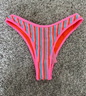 Strawberry Milk Mob Swimsuit Bottom Pink Size XS thumbnail 1