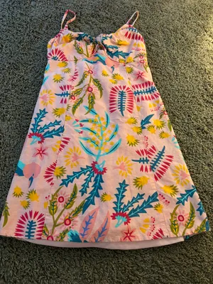 Floral Pink Dress thumbnail 1