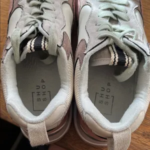 ShuShop Parker Mauve Suede Sneakers Neutral Shoes 7.5‎ thumbnail 8