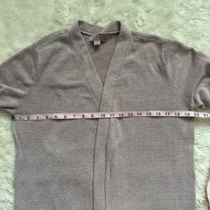 Barefoot Dreams Cardigan CozyChic Lite® Santa Monica Cardi Long Open Front M thumbnail 9
