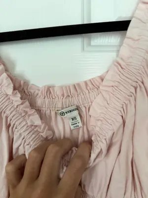 Versona Light Pink Dress Romper thumbnail 3