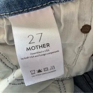 MOTHER DENIM The Looker Cropped in Graffiti Girl Size 27 thumbnail 14