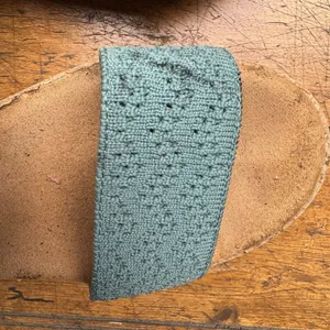 Zodiac Oceana Cork Wedge Sandals Green‎ Size 5.5 Small Flaw thumbnail 5