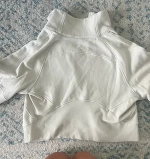 Lululemon Beige Scuba Half-Zip thumbnail 4