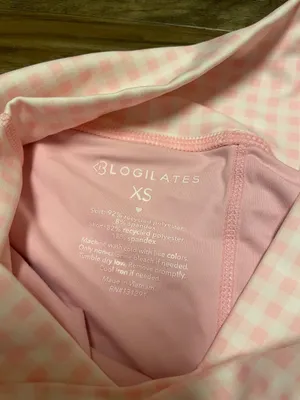 NWT! Blogilates Target X Popflex Viral Taylor Swift Ballerina Skort Floral/Gingham Size XS thumbnail 5