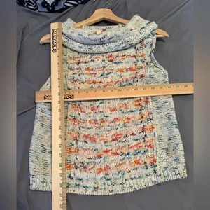 Anthropologie Pilcro The Cowlneck Sleeveless Knit‎ Top Womens size medium thumbnail 5