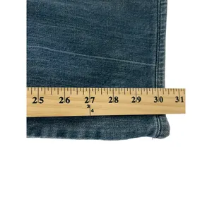 7 For All Mankind Size 28 Light Wash‎ Low Rise Straight Jeans thumbnail 8