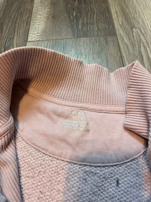 Aerie Lavender Sherpa Quarter Zip thumbnail 5