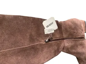 NWT Jason Wu Boots Petrie Chocolate Brown Suede Tall Low Block Heel thumbnail 6