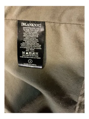 BLANKNYC Genuine Suede Leather Moto Jacket Olive Belted Biker Size Small thumbnail 3