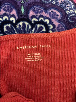 American Eagle Lettuce Edge Top thumbnail 3
