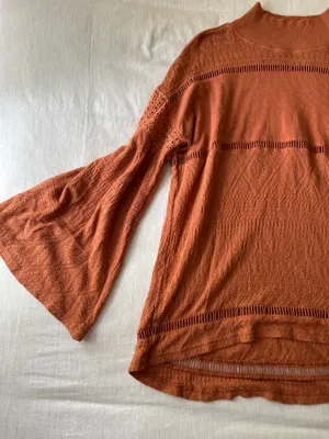 Free People Burnt Orange Detail Tunic thumbnail 2