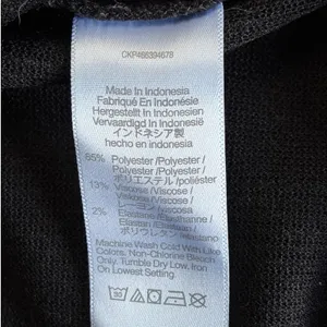 Madewell‎ Womens Medium Black Ribbed Square Neck Balloon Sleeve Knit Top M thumbnail 4