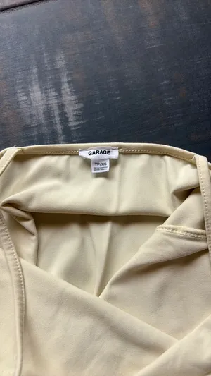 Garage Scoop Neck Butter Yellow Tank thumbnail 3