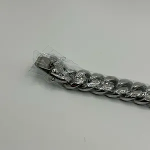 David Yurman 16mm Cuban Bracelet in Silver Hypoallergenic Waterproof Quality Steel 7.75” thumbnail 3