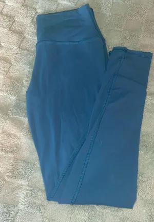Alo Yoga Leggings Dark Blue Alosoft Lounge thumbnail 1