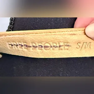 Free people 100% leather belt S/M NWOT thumbnail 2