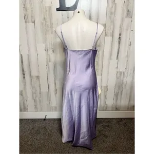 SHEIN BIZwear Cowl Neck Solid Slip Dress Workwear Evening/Wedding Gown thumbnail 7