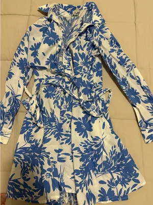 Target Blue Floral Dress thumbnail 2