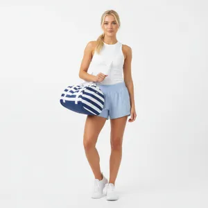 Lululemon Blue Hotty Hot Watercolor Running Lined Sport Athletic Shorts 10 thumbnail 11
