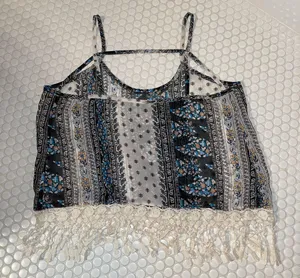 Floral Tank Top Multi Size M thumbnail 2