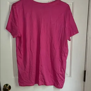 Ralph Lauren Pink Fitted Polo T-Shirt thumbnail 4