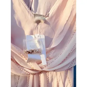 ASOS Beige Embellished Maxi Dress Draping Cowl Neck Evening Formal‎ thumbnail 8