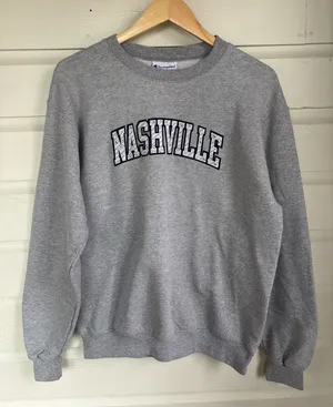 Nashville Crew Neck Gray Size M thumbnail 1