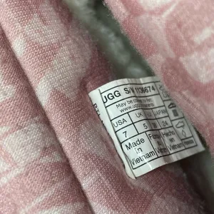 UGG Classic Mini Jersey Stripe Blush Boots thumbnail 8